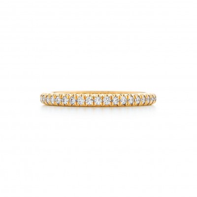 TIFFANY SOLESTE® FULL ETERNITY RING IN PLATINUM WITH DIAMONDS