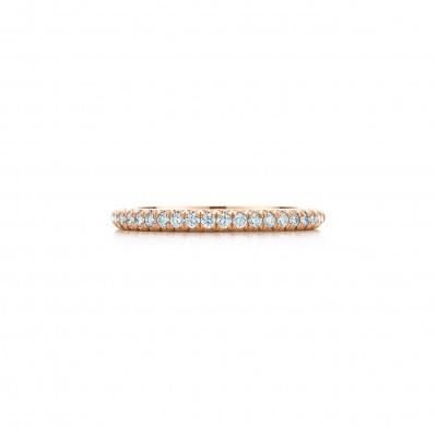 TIFFANY SOLESTE® FULL ETERNITY RING IN PLATINUM WITH DIAMONDS