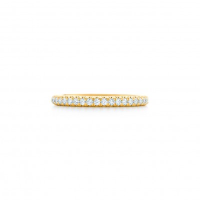 TIFFANY SOLESTE® FULL ETERNITY RING IN PLATINUM WITH DIAMONDS