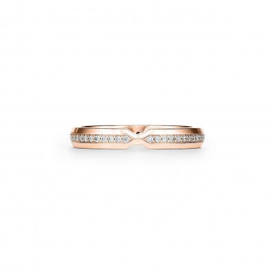 TIFFANY THE TIFFANY® SETTING DIAMOND NESTING NARROW BAND RING	