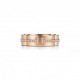 TIFFANY T WIDE DIAMOND RING IN 18K ROSE GOLD