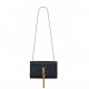 YSL KATE MEDIUM CHAIN BAG WITH TASSEL IN SHINY CROCODILE-EMBOSSED LEATHER 354119AAAY14083 (24*14.5*5.5cm)