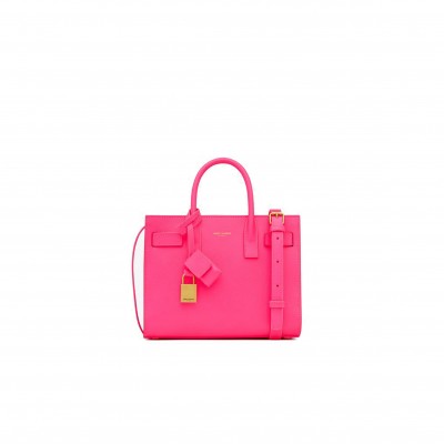 YSL SAC DE JOUR NANO IN GRAIN DE POUDRE EMBOSSED LEATHER 392035AABGT5693 (22*18*10.5cm)