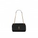 YSL JAMIE MEDIUM CHAIN BAG IN RAFFIA 515821GAAAT1000 (25*15*7.5cm)