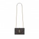 YSL ENVELOPE SMALL BAG IN MIX MATELASS&EACUTE; GRAIN DE POUDRE EMBOSSED LEATHER 600195BOW971112 (21*13*6cm)