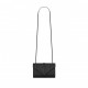 YSL ENVELOPE SMALL BAG IN MIX MATELASS&EACUTE; GRAIN DE POUDRE EMBOSSED LEATHER 600195BOW981000 (21*13*6cm)