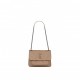 YSL NIKI BABY CHAIN BAG IN CRINKLED VINTAGE VEGETABLE-TANNED LEATHER 6331601YG042826 (21*16*7.5cm)