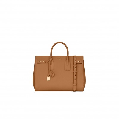 YSL SAC DE JOUR SUPPLE MEDIUM IN GRAINED LEATHER 717446DTI0W7715 (36*27*19.5cm)