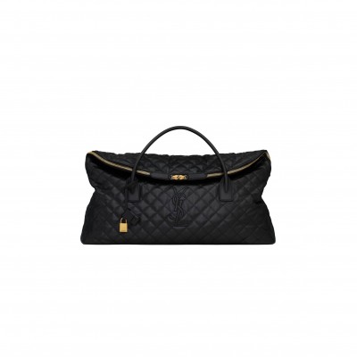 YSL ES GIANT TRAVEL BAG IN QUILTED LEATHER 736009AABK91000 (56*50*19cm)