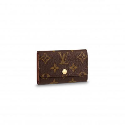 LOUIS VUITTON 6 KEY HOLDER M62630 (10.5*7cm)