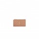 YSL CASSANDRE MATELASSÉ FRAGMENTS ZIPPED CARD CASE IN GRAIN DE POUDRE EMBOSSED LEATHER 607915BOW019830 (13*8*2cm)