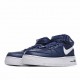  Nike Air Force 1 Dark Blue and White