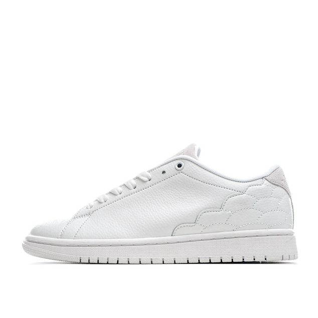  Air Jordan 1 Centre Court ‘White on White’