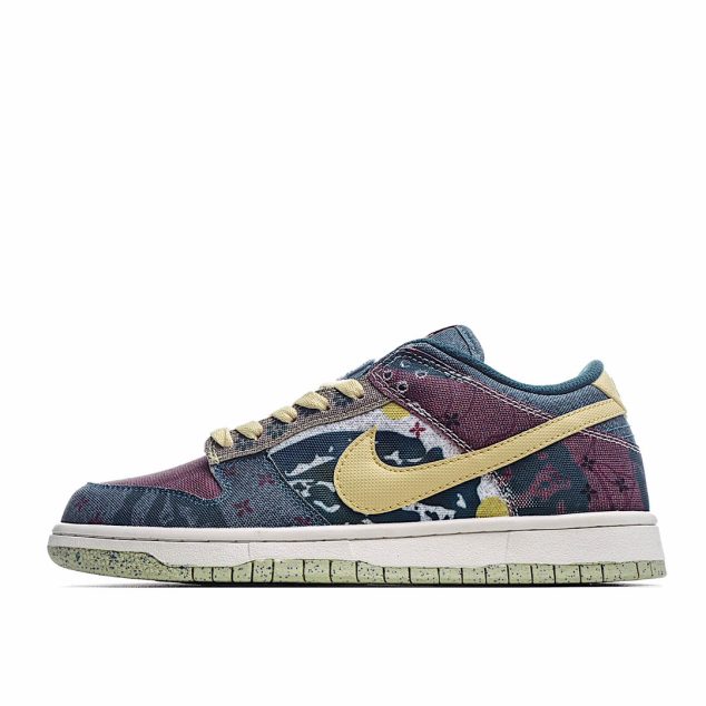  Nike Dunk Low SP Community Garden Lemon Cashew Blossom