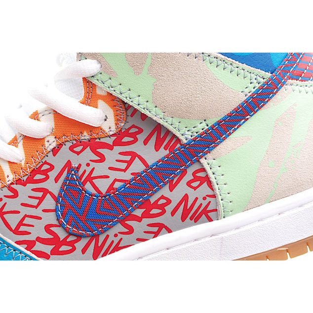  Nike Dunk SB High Thomas Campbell What The Dunk Sneakers