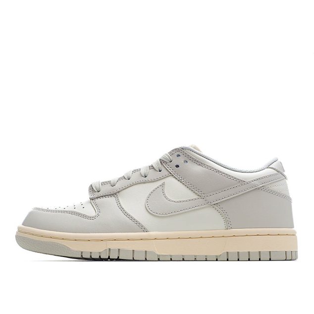  Nike Dunk LOW “Light Bone” White Grey