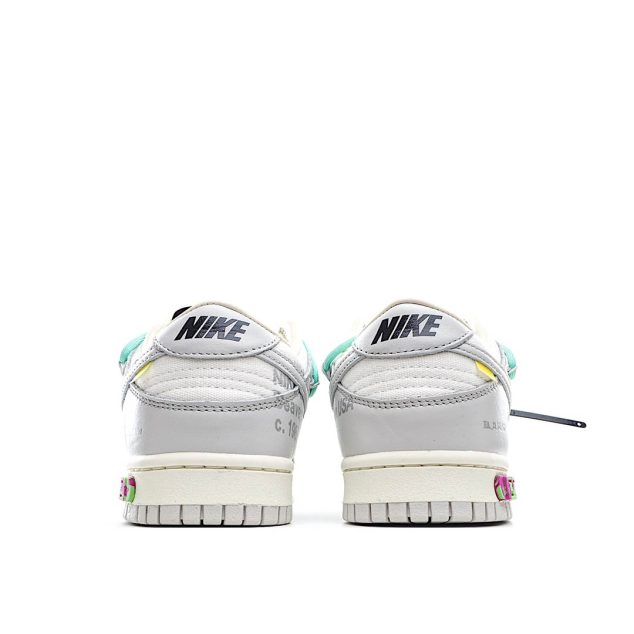  Nike 0ff-White x Nike Dunk Low “04 of 50” OW White Grey