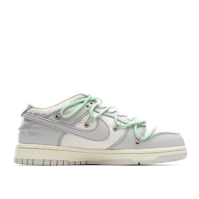  Nike 0ff-White x Nike Dunk Low “02 of 50” OW White Grey