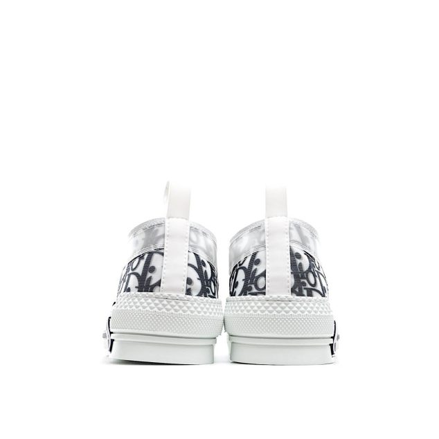  Dior B23 Oblique Slip-on Low Top Sneakers Sheer Print Sneakers