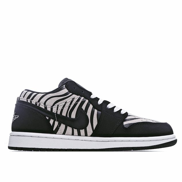  Air Jordan 1 Low GS ‘Zebra’