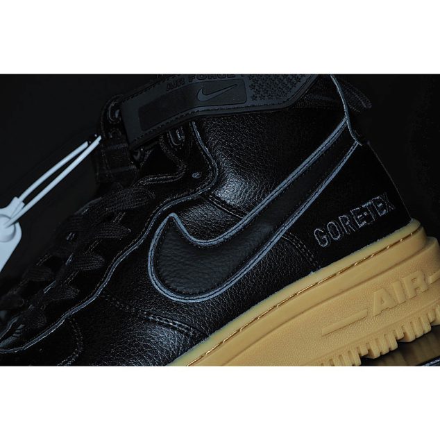  Nike Air Force 1 GORE-TEX Black and Brown High Top