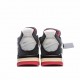  Air Jordan AJ4 RetroCream Cicada Wing Black Gray Red