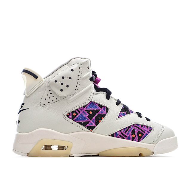  Air Jordan 6 “Quai 54” AJ6 Khaki Purple