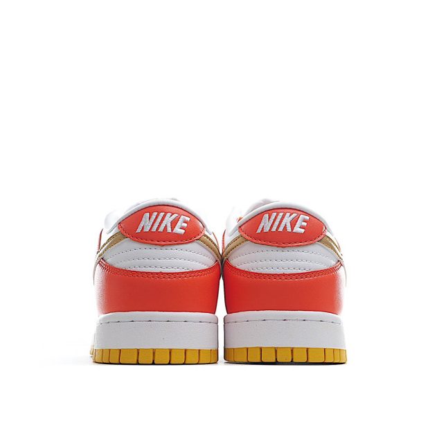  Nike Dunk Low “Golden Orange” Platinum Orange Sneakers