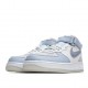  Nike Air Force 1 07 AF1 Light Armoury Blue Mid-Top Sneakers