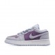  Air Jordan 1 Low GS ‘Oxygen Purple’