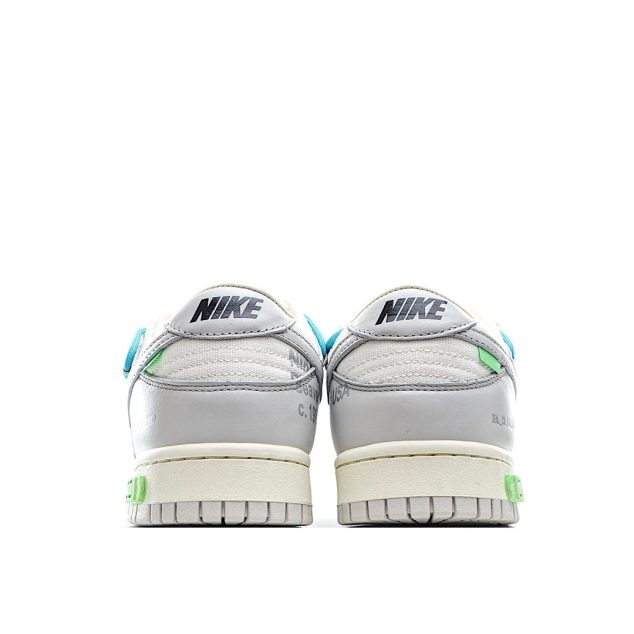  Nike 0ff-White x Nike Dunk Low “02 of 50” OW White Grey