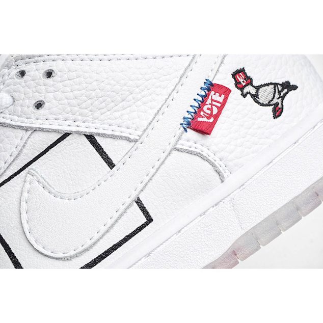  Nike Dunk SB Low White Pigeon Low Top Sneakers