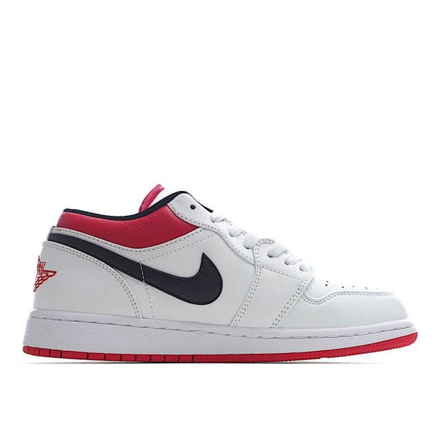  Air Jordan 1 Low ‘White University Red’