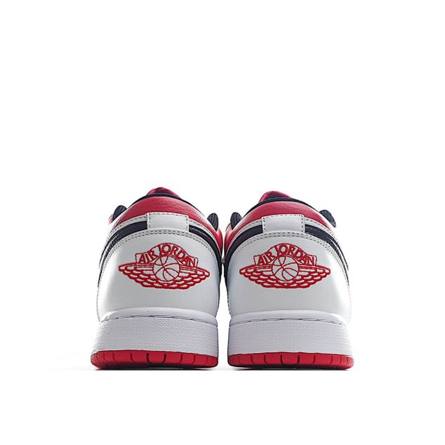  Air Jordan 1 Low ‘White University Red’