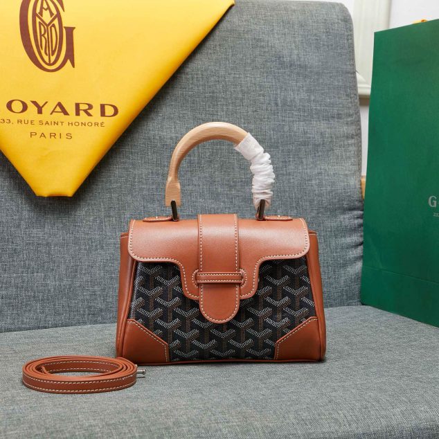  goyard saigon bag size:18*15*20*9cm