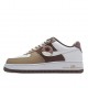  Nike Air Force 1 cappuccino low-top sneakers