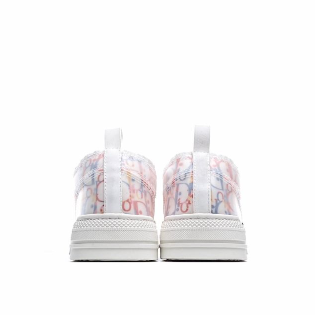  Dior B23 Oblique Slip-on Low Top Sneakers Sheer Print Sneakers