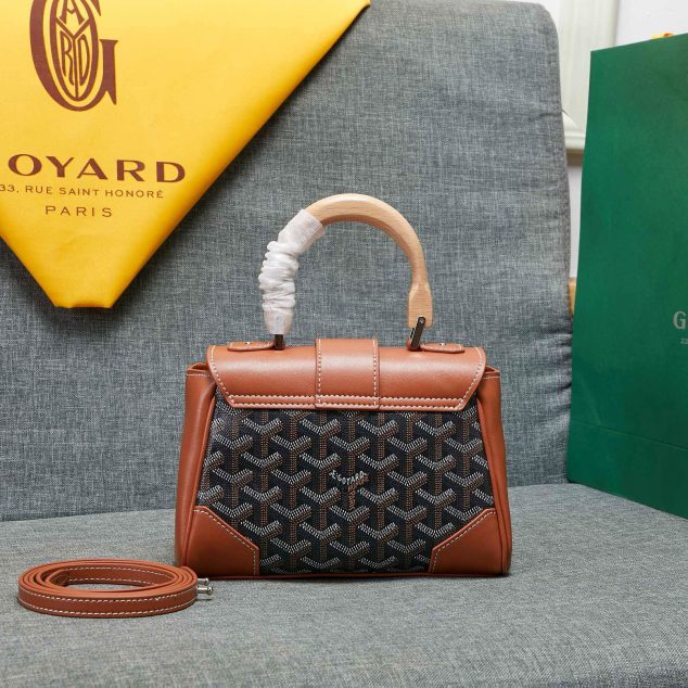  goyard saigon bag size:18*15*20*9cm