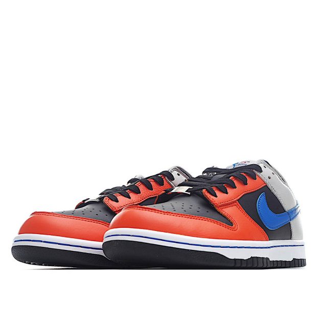  NBA x Nike Dunk Low EMB “Knicks” Black Blue Orange