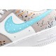  Nike Air Force 1 Grey Blue Low Top