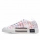  Dior B23 Oblique Slip-on Low Top Sneakers Sheer Print Sneakers