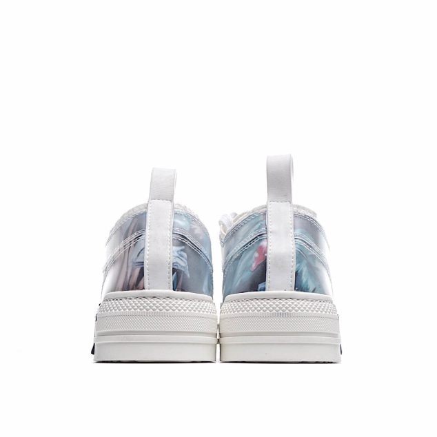  Dior B23 Oblique Slip-on Low Top Sneakers Sheer Print Sneakers