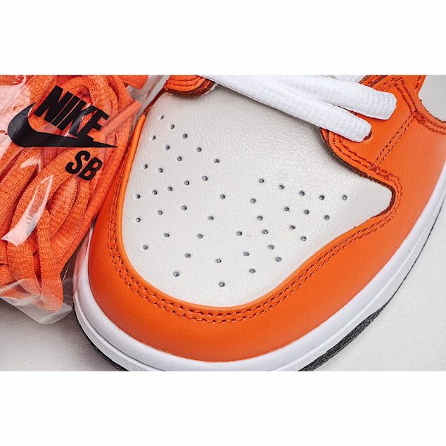  Nike SB Dunk Low White and Orange