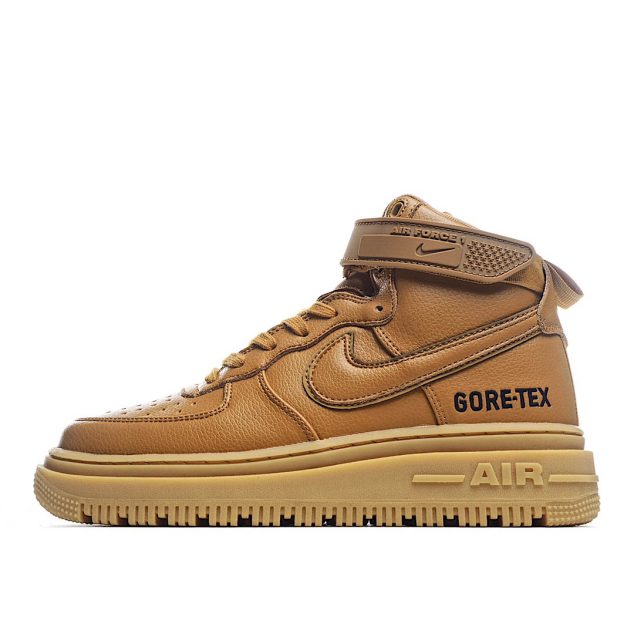  Nike Air Force 1 GORE-TEX Black and Brown High Top