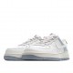  Nike Air Force 1 07 White Grey Blue Yellow