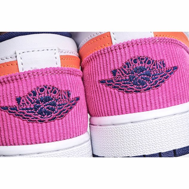  Air Jordan 1 Low GS ‘Fire Pink Hyper Crimson’