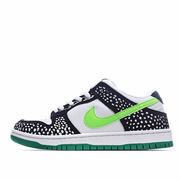  Nike SB Dunk Low Loon Spotted Black And Green