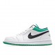  Air Jordan 1 Low ‘White Lucky Green’