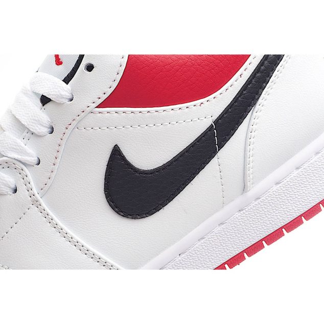  Air Jordan 1 Low ‘White University Red’