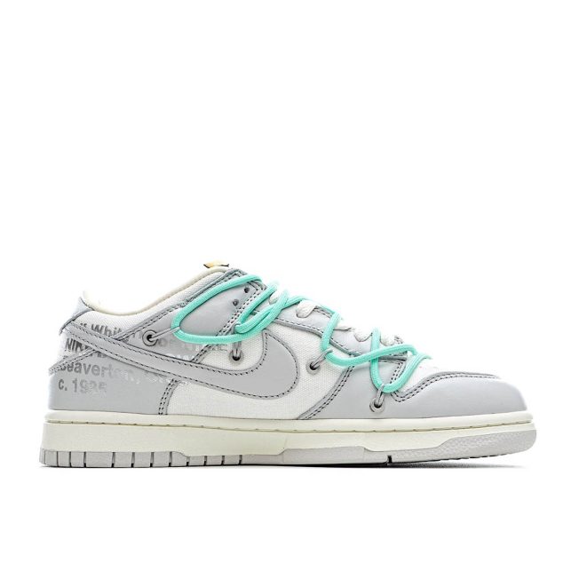  Nike 0ff-White x Nike Dunk Low “04 of 50” OW White Grey